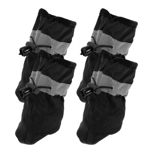 Unique Bargains Paw Protection for Dogs with Adjustable Straps - 1 of 4