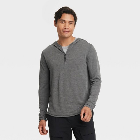 Men's Dwr Fleece Full Zip Hoodie - All In Motion™ : Target