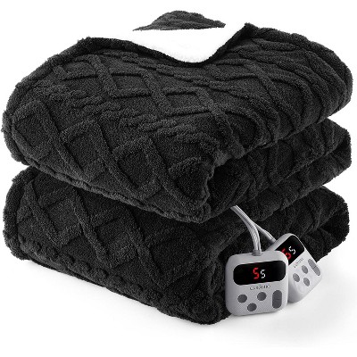 Electric Blanket - 10 Heat & Time Settings, ETL Certified, Machine Washable