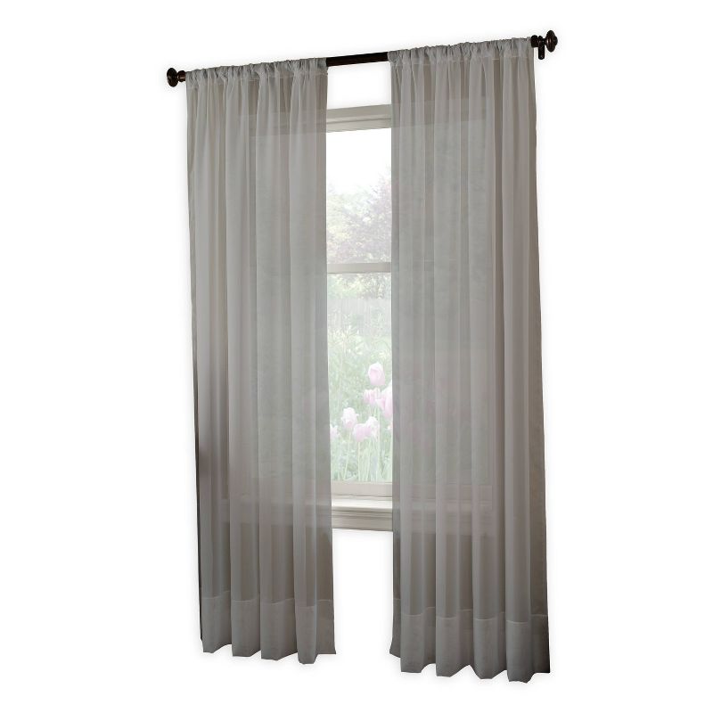 1pc Sheer Soho Voile Window Curtain Panel - Window Curtainworks, 6 of 7