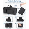 MaseiKar 80L Large Duffle Bag for Travel, 26'' Travel Duffle Bag, Foldable Traveling Duffel Bags with Shoes Compartment, Waterproof and Tear Resistant - 2 of 4