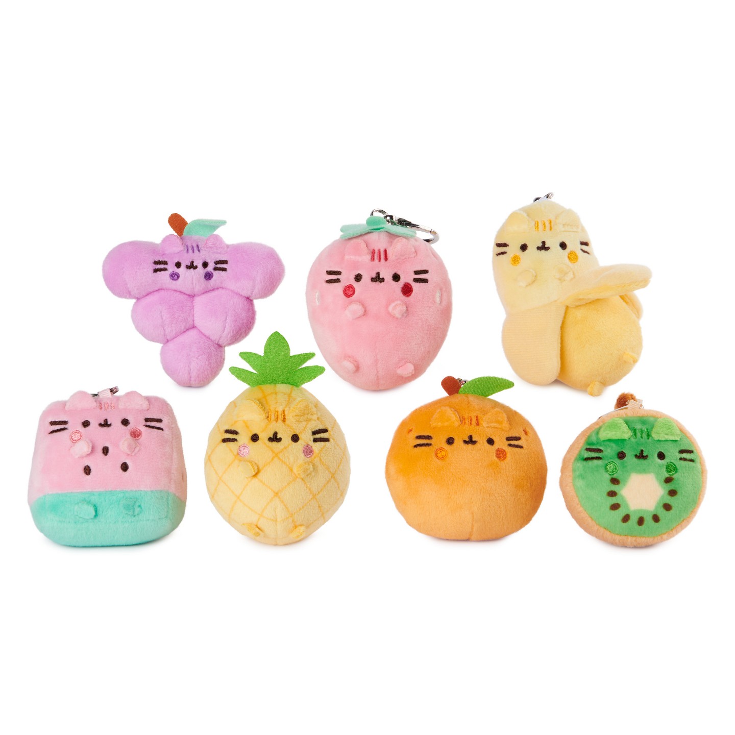 Детская мягкая игрушка GUND Pusheen Assorted Fruit Plush Surprise Box — фото 3