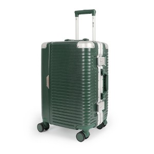 Luggage AL1377,Carry On Luggage 20 inch,Aluminum Alloy Zipperless Suitcase with Spinner Wheels - 1 of 4