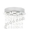 CWI Lighting Spiral 5 Light Flush Mount With Chrome Finish - 4 of 4