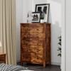 AMERLIFE Farmhouse Wood Rustic Chest of Drawers - 3 of 4