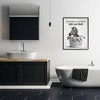 Stupell Industries Separate Laundry & Zebra, Black, 24" x 30" - 3 of 4