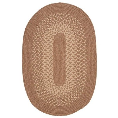 Colonial Mills Jackson - Taupe 2 Ft x8 Ft Runner (Oval) Rug Indoor 75% Polypropylene/25% Wool