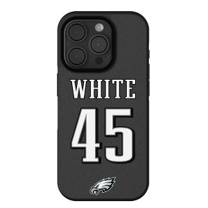 Keyscaper NFL Philadelphia Eagles Players Game Tactic Bump Cell Phone Case for Apple iPhone - 1 of 4