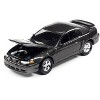 2003 Ford Mustang Mineral Gray Metallic Limited Edition to 9382 pieces Worldwide 1/64 Diecast Model Car by Johnny Lightning - 3 of 3