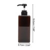 Unique Bargains Simple Square Soap Pump Dispenser for Bathroom 1 Pc - 4 of 4