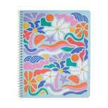 greenroom 70 Sheet 1 Subject College Ruled Spiral Notebook Graphic Beach Blue