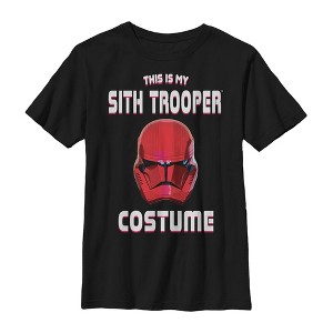 Boy's Star Wars: The Rise of Skywalker Halloween Sith Trooper Costume T-Shirt - 1 of 4