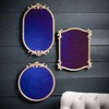 Sullivans 13.25", 13.75" & 17.5" Heirloom Ornate Mirror Set of 3, Gold - 3 of 4