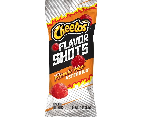 Cheetos Flavor s Flamin Hot Asteroids Puffed Snacks - 1.25oz