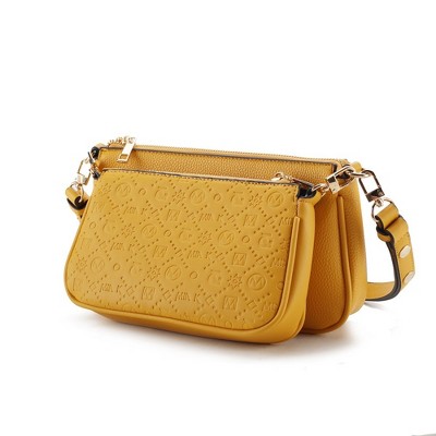 MKF Collection Dayla Women’s Chic Shoulder Bag -2 pieces by Mia K