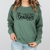 Simply Sage Market Women's Graphic Sweatshirt One Loved Teacher Apple - image 2 of 3