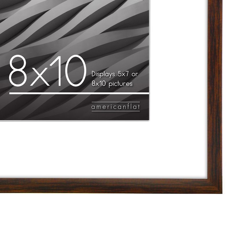Americanflat Thin Picture Frames with tempered shatter-resistant glass - Horizontal and Vertical Formats for Wall and Tabletop, 3 of 6