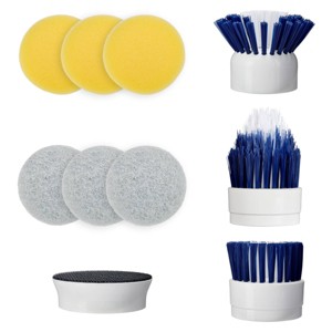 Casabella Power Spin Handheld Scrubber Refill Kit - 10pc : Target