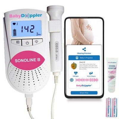 Baby Doppler Sonoline B Fetal Doppler - Pink