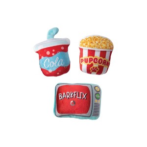 PetShop by Fringe Studio Barkflix Dog Plush Toy Set - 3pk - 1 of 3