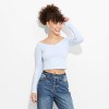 Women's Long Sleeve V-Neck T-Shirt - Wild Fable™ - 2 of 4