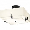 Quoizel Lighting 2 - Light Semi-Flush Mount in  Matte Black - 3 of 4