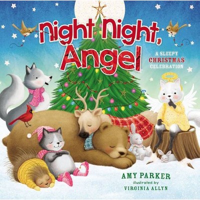 Night Night, Angel - by  Amy Parker (Board Book)