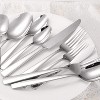 BRINJOY 45-Piece Stainless Steel Silverware Set - Ergonomic Cutlery Set with Steak Knives for 8, Dishwasher Safe - 3 of 4