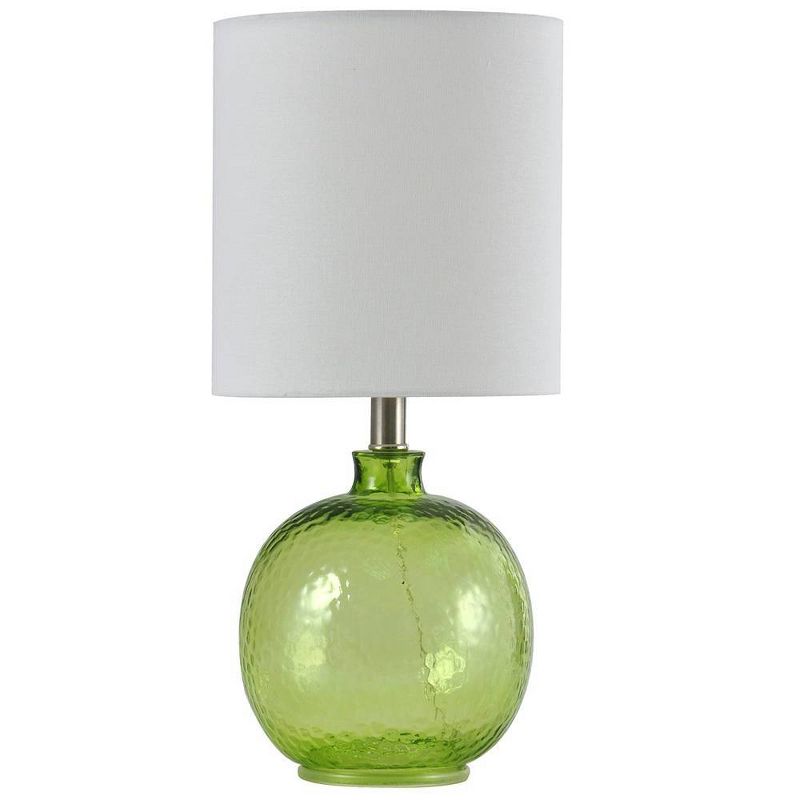 Glass Table Lamp Green - StyleCraft, 1 of 6
