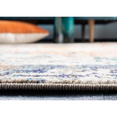 Madison Gray and Beige Flat Woven Runner Rug