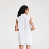 Women's V-Neck Button-Down Shirt - A New Day™ - 2 of 4