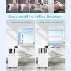 ZAFRO Portable Air Conditioners, Upgraded 10,000 BTU Portable AC Up to 450 Sq.Ft., 4-in-1 AC Unit with Fast Cooling/Remote/24H Timer - 4 of 4