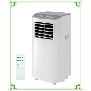 Jojoka 8000 BTU Portable Air Conditioner for Bedroom with Dehumidifier & Fan, Quiet AC Unit for Rooms up to 350 Sq Ft with Remote & Timer - 1 of 4