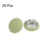 Unique Bargains Metal Shank Round Cloth Covered DIY Sewing Buttons 20 Pcs - 3 of 4