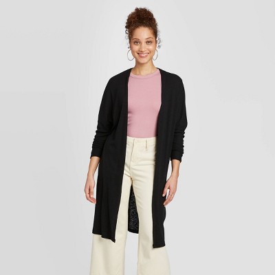 target womens black cardigan