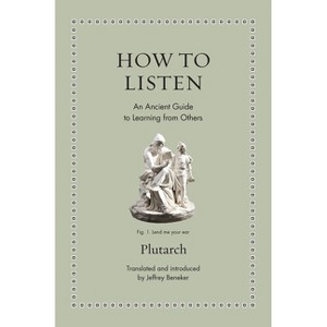 How to Listen - (Ancient Wisdom for Modern Readers) by  Plutarch (Hardcover) - 1 of 1