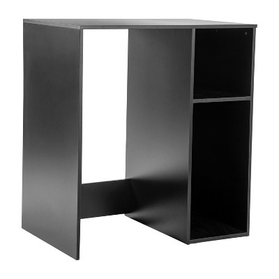 Photo 1 of **USED****MISSING PARTS?**
Flash Furniture Lotus Mini Fridge Bookshelf Storage Station Organizer with Cubbies