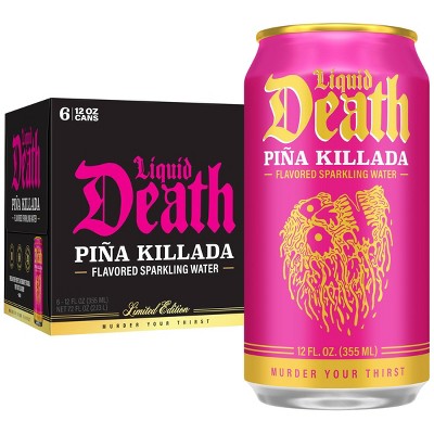 Liquid Death Pina Killada Sparkling Water - 6pk/12 fl oz Cans