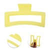 Unique Bargains Fashion Rectangle Frosted Hair Clips 1 Pc - 3 of 4