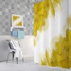 LunaLulinlk Yellow and Gold Marble Shower Curtain - 4 of 4