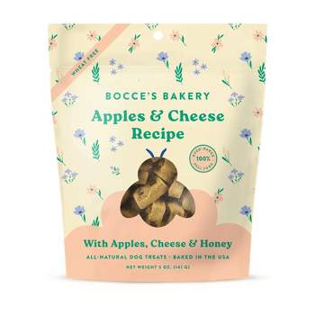 Bocce's Bakery Spring Apple & Cheese Flavor Crunchy Dog Treats - 5oz
