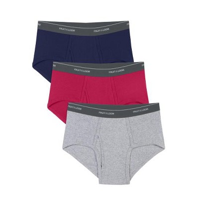 Fruit Of the Loom Men's Fashion Briefs,3 Pack