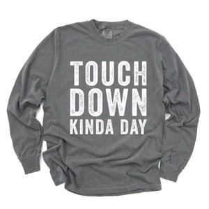Simply Sage Market Touch Down Kinda Day Garment Dyed Long Sleeve - 1 of 4
