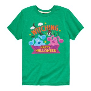 Boys' - Blue's Clues & You! - Witching You A Happy Halloween Short Sleeve Graphic T-Shirt - 1 of 4
