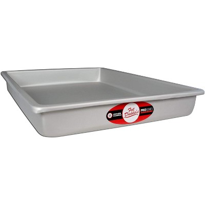 Fat Daddio's POB-16242 Anodized Aluminum Sheet Cake Pan, 16 x 24 x 2 Inch