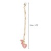 Unique Bargains Heart Bow Water Cup Pendant 1 Pc - 2 of 4