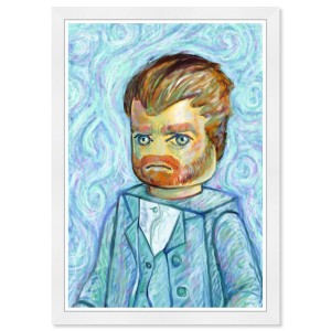 15" x 21" Van Legogh Symbols and Objects Framed Art Print - Wynwood Studio: Modern Decor, Entertainment Theme - 1 of 4
