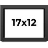 PosterPalooza | Shadow Box 1.5" Depth Black Picture Frame - UV Acrylic, Backing Board, Hanging Hardware - 2 of 4
