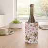 Ninola Design Snowflakes Watercolor Pink Wine Chiller - Deny Designs - 2 of 2