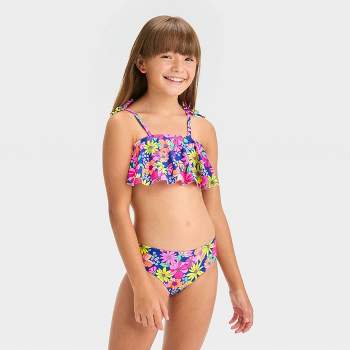 Girls Cherry On Top Two Piece Swimsuit - Mia Belle Girls, 7y : Target